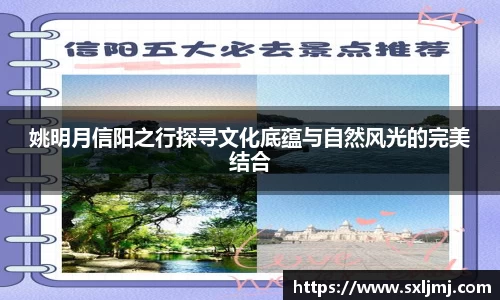 姚明月信阳之行探寻文化底蕴与自然风光的完美结合